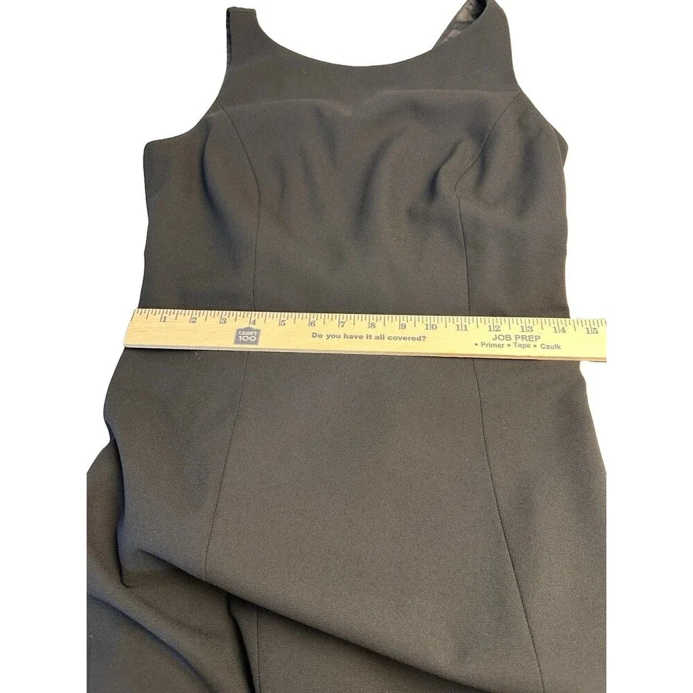 Vtg 1995 Laundry Shelli Segal 8 Dress Low Back Bow Audrey Hepburn Gown 90s Prom